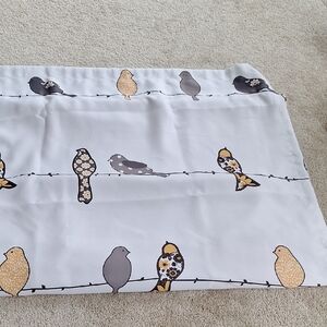 HALF MOON Bird Pattern Curtains